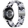 For Garmin Forerunner 245/245 Music Fashion D-Shape Resin Strap Bracelet Watchband