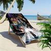 Enigmatic Glow: Mystical Eyes Tendrils beach towel Beach towel for vacation photos soft quick-drying swim towel seaside swim beach printing