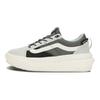 Vans Zapatillas de Skate Cómodas Versátiles de Caña Baja Zapatillas Unisex Gris Blanco VN0005WJUNY