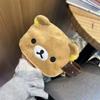 Kawaii Rilakkuma Makeup Bag Miscellaneous Storage Bag Travel Large Capacity Portable Hanging Toiletry Bag