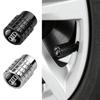 4PCS Aluminum Car Styling Emblem Wheel Tire Valve Stem Air Caps For A6 C6 A4 B7 A5 B8 8V Q5 Q3 8P S4 A3 A1 Sline C5 8L Q6
