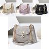 Elegant Macaron Color Chain Handbag For Stylish Daily Use With Spacious Design