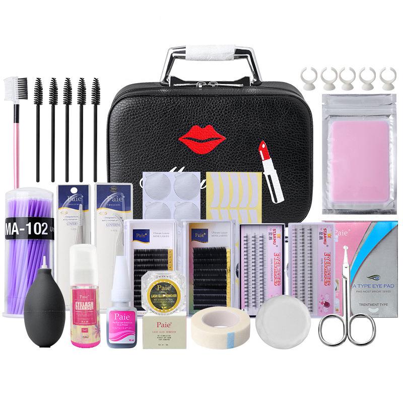 Deluxe 22-Piece Eyelash Extension Kit with Irritation-Free Glue for Professional Salons