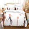 3D Print Anime A Silent Voice Bedding Set Boys Girls Twin Queen King Size Duvet Cover Pillowcase Bed Boys Adult