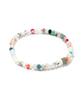 Polalita Multi Pastel Stone Bracelet (Plt-Br-047_Wt)