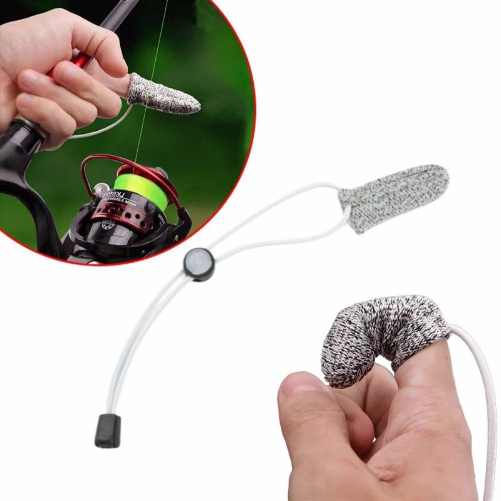 Wear-resistant Fishing Single Finger Gloves Anti-Slip Finger Protector  Fishing
