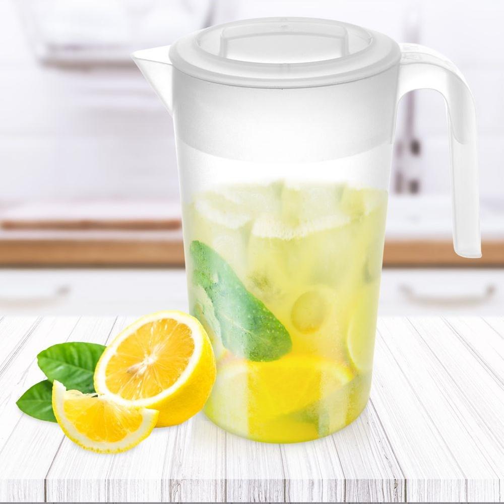 Dzbanek na Napoje Wodę Sok Lemoniadę do Napojów Plastikowy z Pokrywką 2,3L
