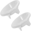 2pcs Urinal Strainer Stoppers Urinal Cover for Splash Prevention Bathroom Drain Cover Compatible with Standard Urinals Easy to Clean Material