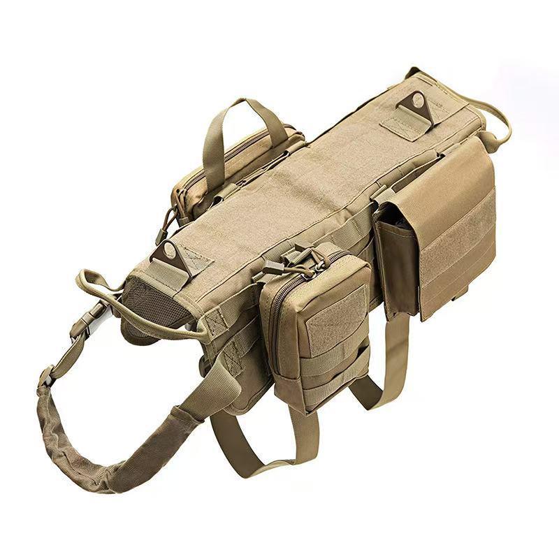 Waterproof Tactical Outdoor Dog Coat for Large Breeds