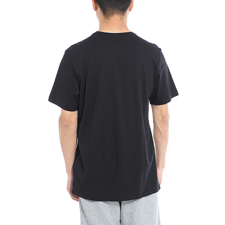 Jordan T Shirts Men's Black Crew Neck Moderate Other CD7611-010