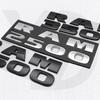 ABS Car Fender Emblem Stickers for Dodge RAM1500 RAM2500 RAM3500 RAM 1500 2500 3500 Logo Rear Trunk Badge Decals Accessories