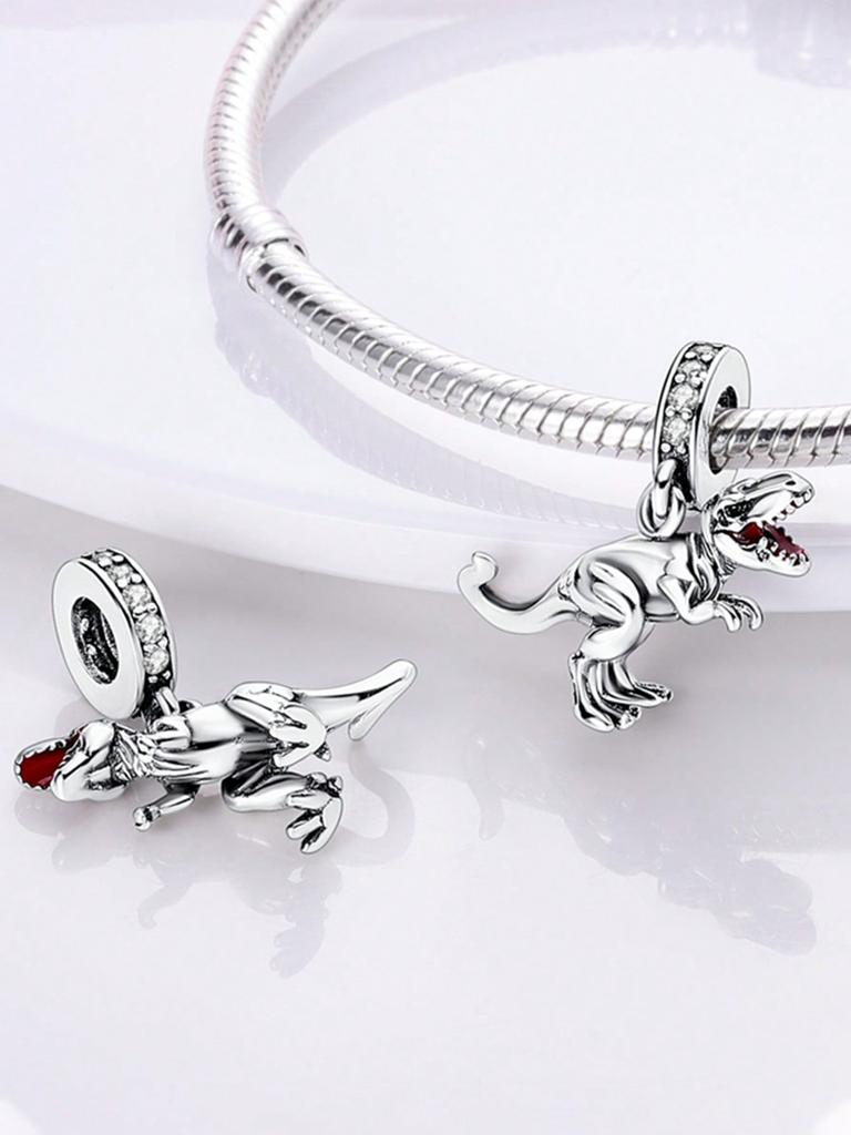 Cute Elephant Music Squirrel Beads Charm Copper Plated Fit Charms Copperoriginal Bracelet For Jewelry Making Diy Charm