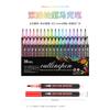 Specially Designed for Dual Line Contour Pens, 48 Color Set, Dreamy Flash Metal Pen, Color Marker Pen, Fluorescent Marker Pen