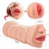 Male Oral Masturbator 2 In 1 Realistic Vagina Mastubators for Men Pocket Pusssy Blowjob Masturbation Sex Toy