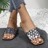 Women Flat Slippers 2025 Anti-slip Sandals Fashion Daily Slippers Women Shoes Summer New Big Size Slides Women Zapatos De Mujer