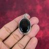 Silverglänsande Obsidian Handgjorda Ädelstenssmycken, 925 Sterling Silver Hänge Smycken med Unik Design, För Kvinnor