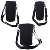 Black Sport Cup Covers Bag 18/36/64oz Water Bottle Carrier Mug Bottle Case  Water Bottle