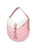 Kirsh Cherry Quilted Fur Handbag [Pink]