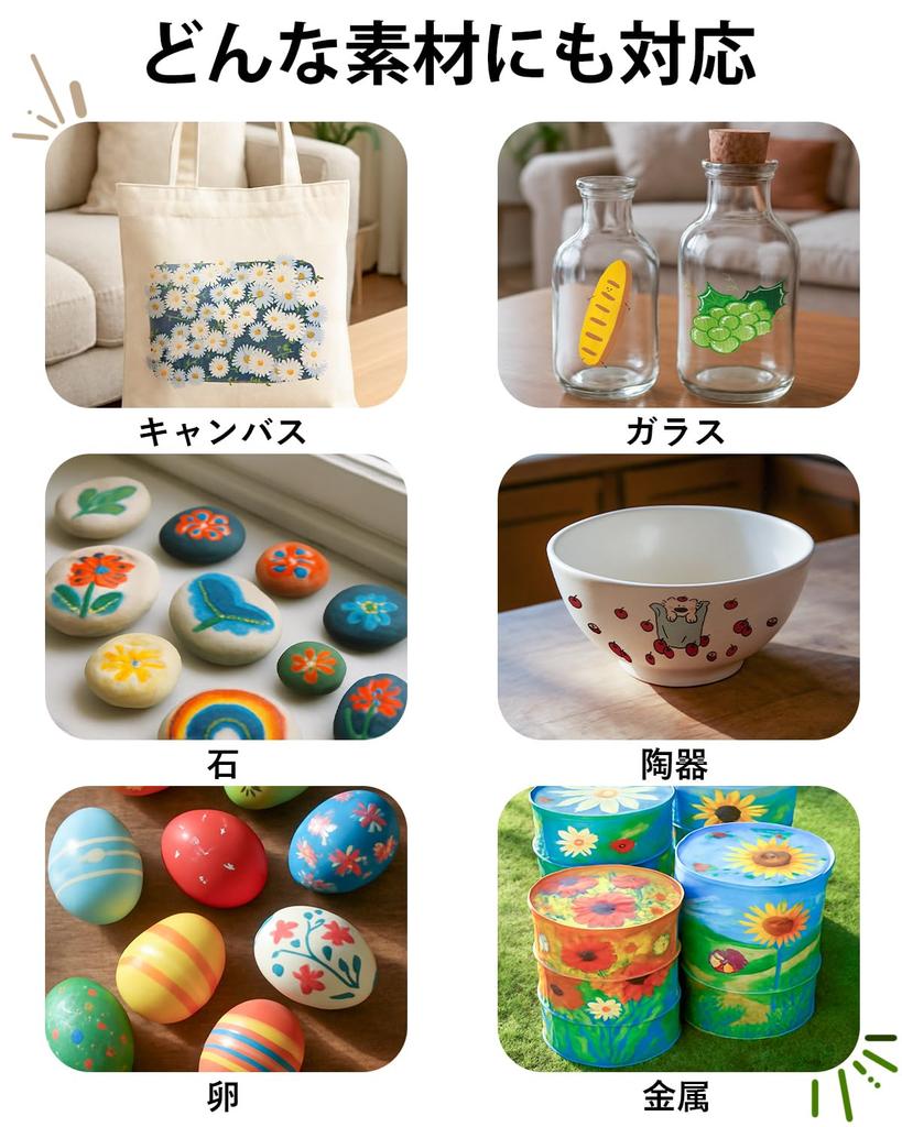 JusArt Acrylic Marker Paint Markers with Brush Tip and Fine for Acrylic Art Metallic for Writing On and Perfect As a Gift Pens, 48-Color Set, Tip,