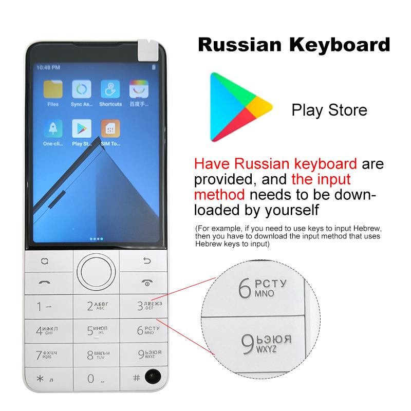 QIN F22 Pro Duoqin MTK Helio G85 Wifi 3,54 Tommer 4GB 64GB Octa Core Bluetooth 5.0 Touchscreen Global Versjon Telefon