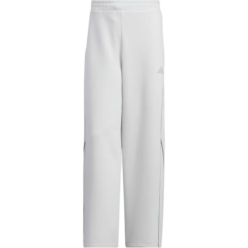 Adidas FW24 Fustl Knit Tracksuit Bottoms Series Solid Color Fashion Versatile Casual Pants Men Bottoms Gray JI8740