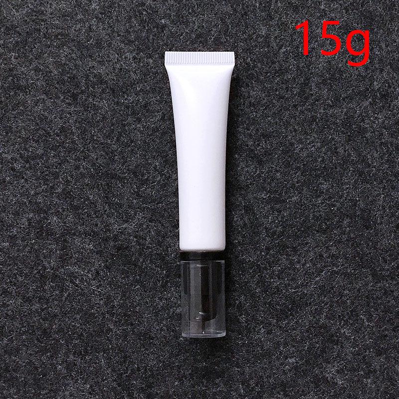 

1 шт. Пустая тюбик с мягкой помпой, массажной головкой, шлангом, флакон для образцов, контейнер для косметики, для крема для глаз, блеска для губ, лосьона, для DIY макияжа A7