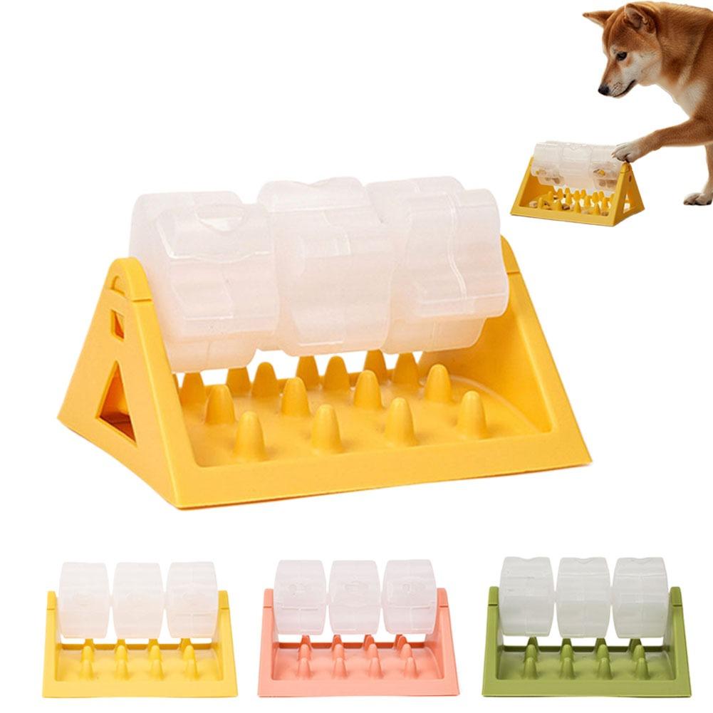 Interactive Pet Puzzle Toy, Anti-Stifling Slow Feed for Dogs, Wear Resistant PP Material