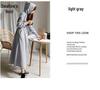 Autumn & Winter Plus Velvet Hoodie Dress: Ankle-Length, Waist-Cinched, Plus Size, Slimming Fit for Super Fairy Students