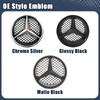 2025 Hot For Benz Chrome Black OE Style Emblems For Mercedes Benz B C GLK W245 W204 X204 High Quality ABS Front Grill Illuminate