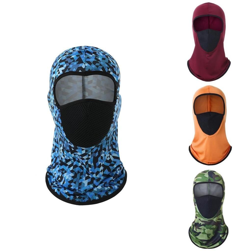 Versatile Hole Mesh Face Mask Winter Warm Hat Balaclava Hood For Outdoor Sports