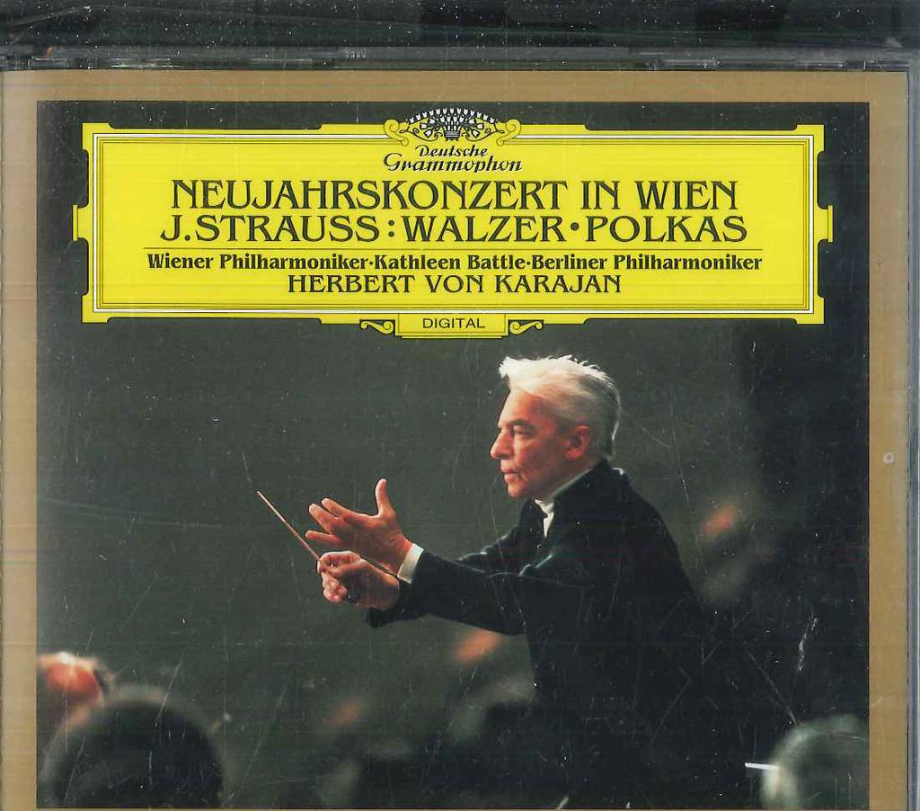 CD HERBERT VON KARAJAN - Strauss Concert FPCC414456 DEUTSCHE GRAMMO 2003 Japan Classical Used