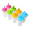 High-end 8 Cell Silicone Ice Cream Popsicle Mold With Handle Summer Tray Children's Mold Cream Mold Cream Ice Maker Ice Tool 6