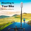 Motorcycle Bike Invisible Selfie Stick Handlebar Mount Bracket 28cm 115cm Adjustable Length with 1 4 Inch Screw