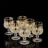 European Classical Crystal Glass Liquor Bottle Foreign Wine Glass Household Whiskey Glass Set Spirits Glass Wine Set