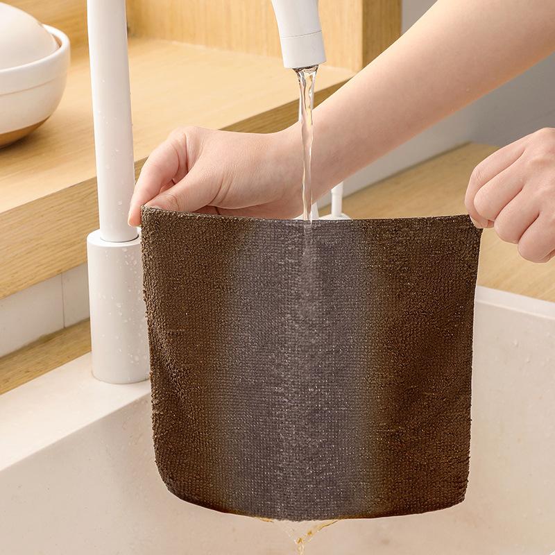 Household Extractable Absorbent Thickened Kitchen Disposable Dishcloths