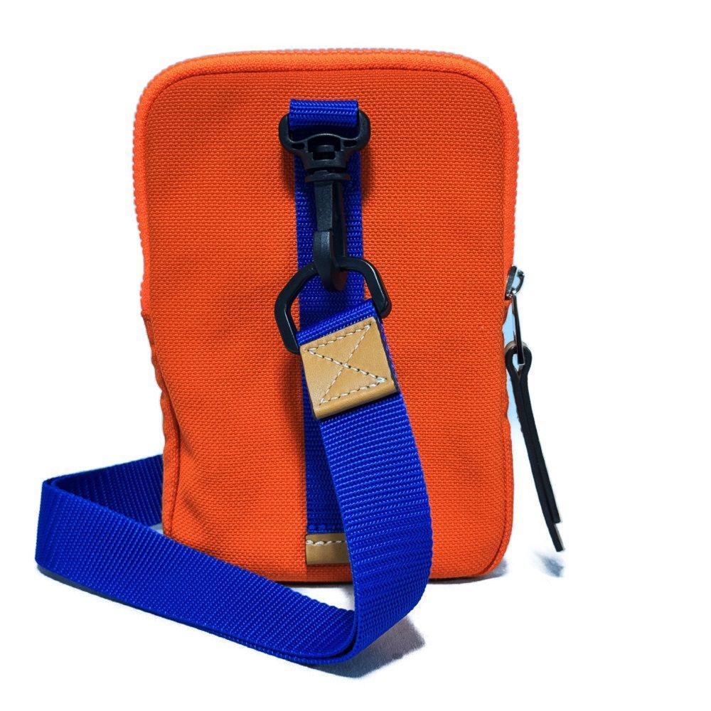 Used Eye Nature Phone Holder 12695 101.50.V41 7921 Cotton Neck Strap Pouch, Unused Logo, Orange, Men's from Japan