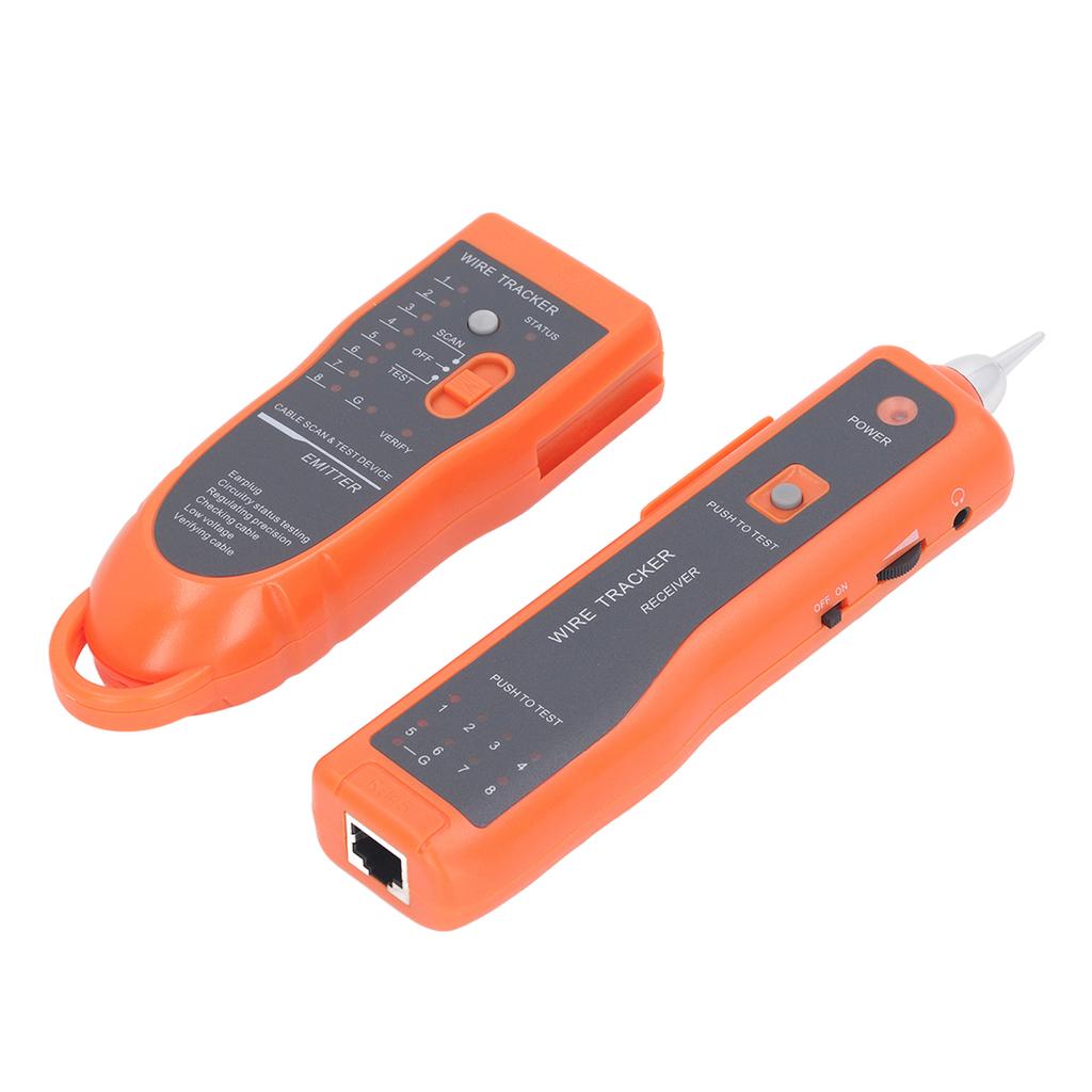 Cable Locator Multi Purpose Communication Network Tester Detector Wire Tracer Kit