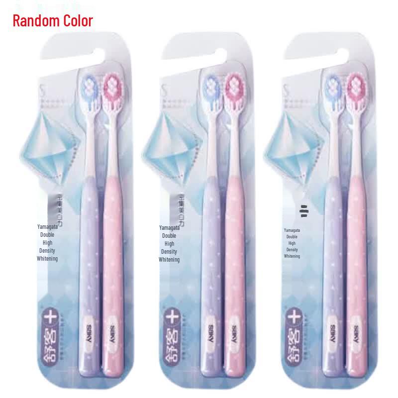 Saky Soft Bristle Whitening Toothbrush 6-Pack