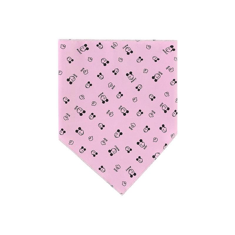 Pet saliva towel cat triangle scarf dog bib printed cat scarf pet triangle scarf