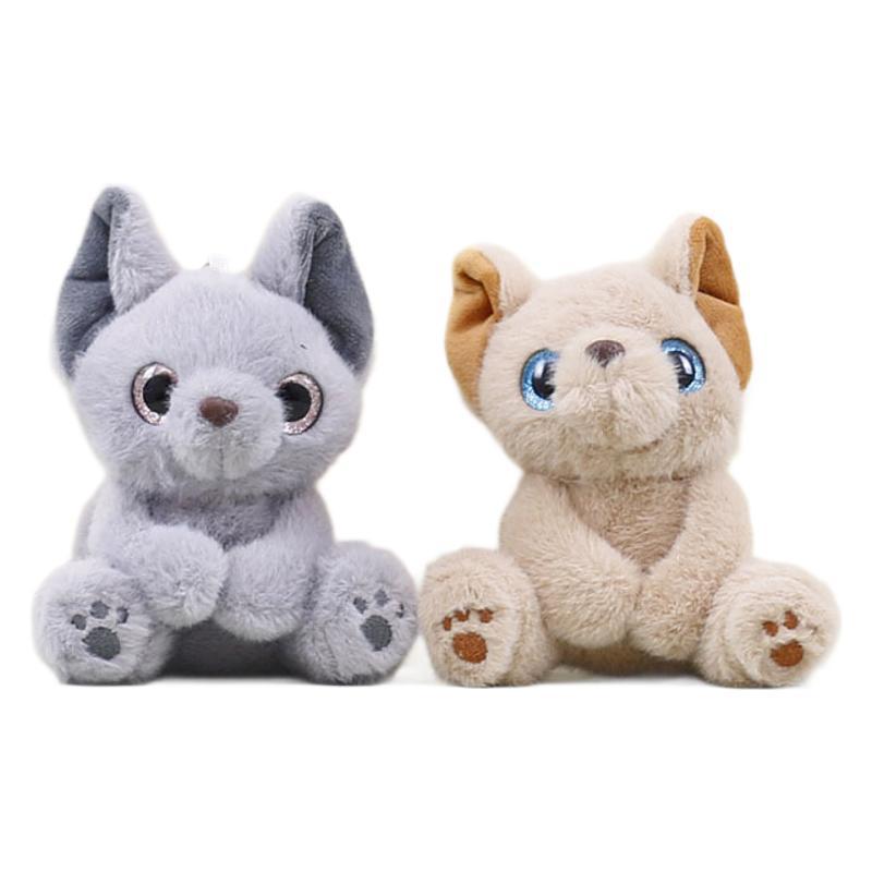 Cat Delightful Plush Doll Keychain Soft Cuddly Cat Toy Perfect For Bag Accessories