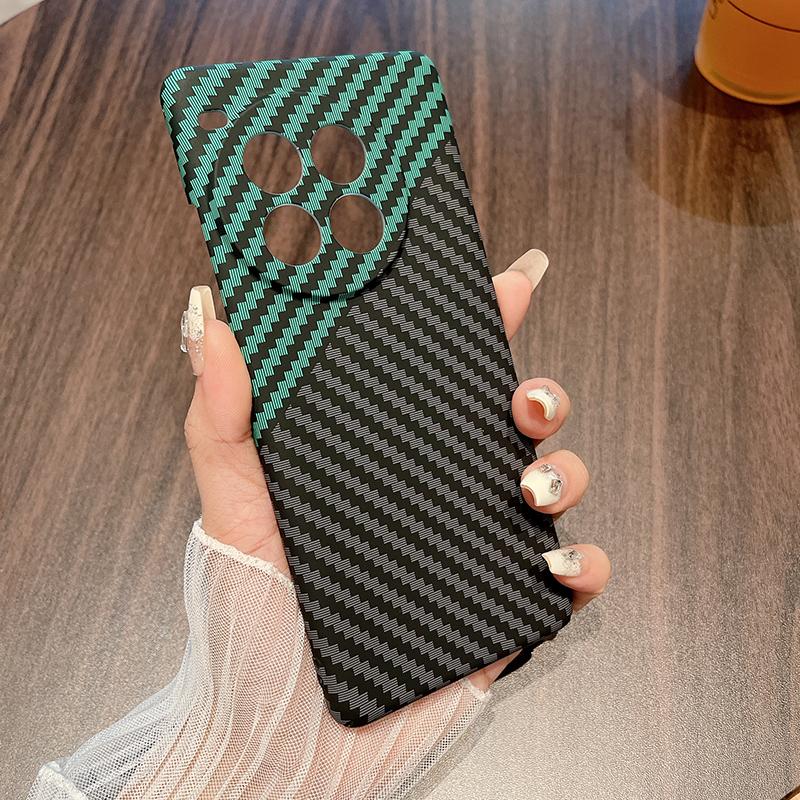TPU-Hülle mit Carbonfaser-Textur für OnePlus 1+ACE2 1+ACE2 Pro ACE3 ACE3V ACE3 Pro 1+12 13T 13R Schutzhülle Funda Schale
