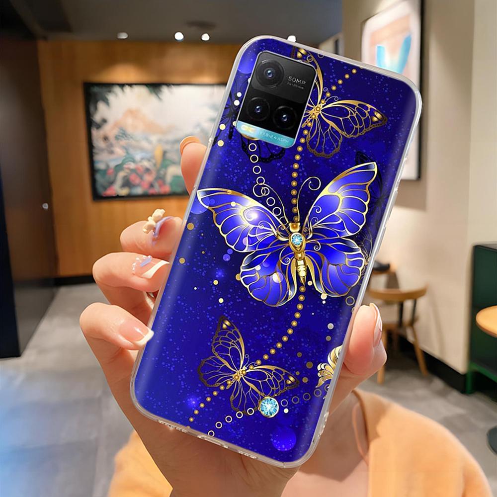 For Vivo Y21 2021 Y33S Phone Cover High Quality Silicone Case Funda For Vivo y33s y21 Y21s Back Cover Casing Protector Coque