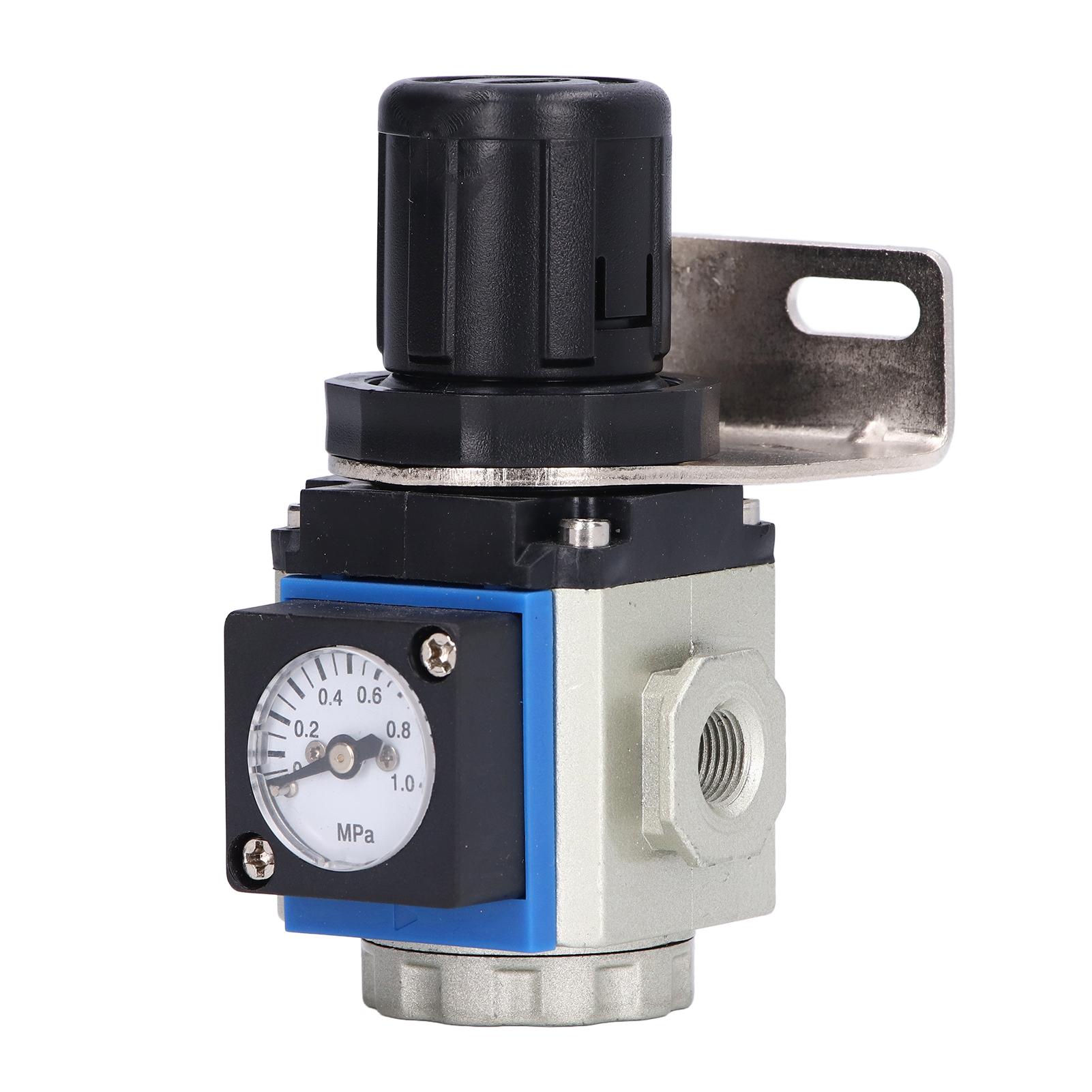 

Air Compressors Regulator Valve Aluminum Alloy Mini Pressure Regulators Kit for IndustryGR20006