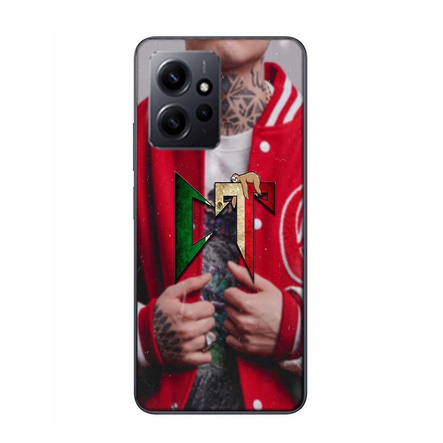 Natanael Cano Rapper CT Phone Case For Redmi Note 14 15 Pro 5G 13 12 Pro Plus 11 11T 11E 11S 10 Pro 10S 9 9S Cover Cell Clear TP
