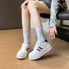 2025 spring little white shoes new Korean version ins female students platform heightening sports board shoes casual street shot G7701