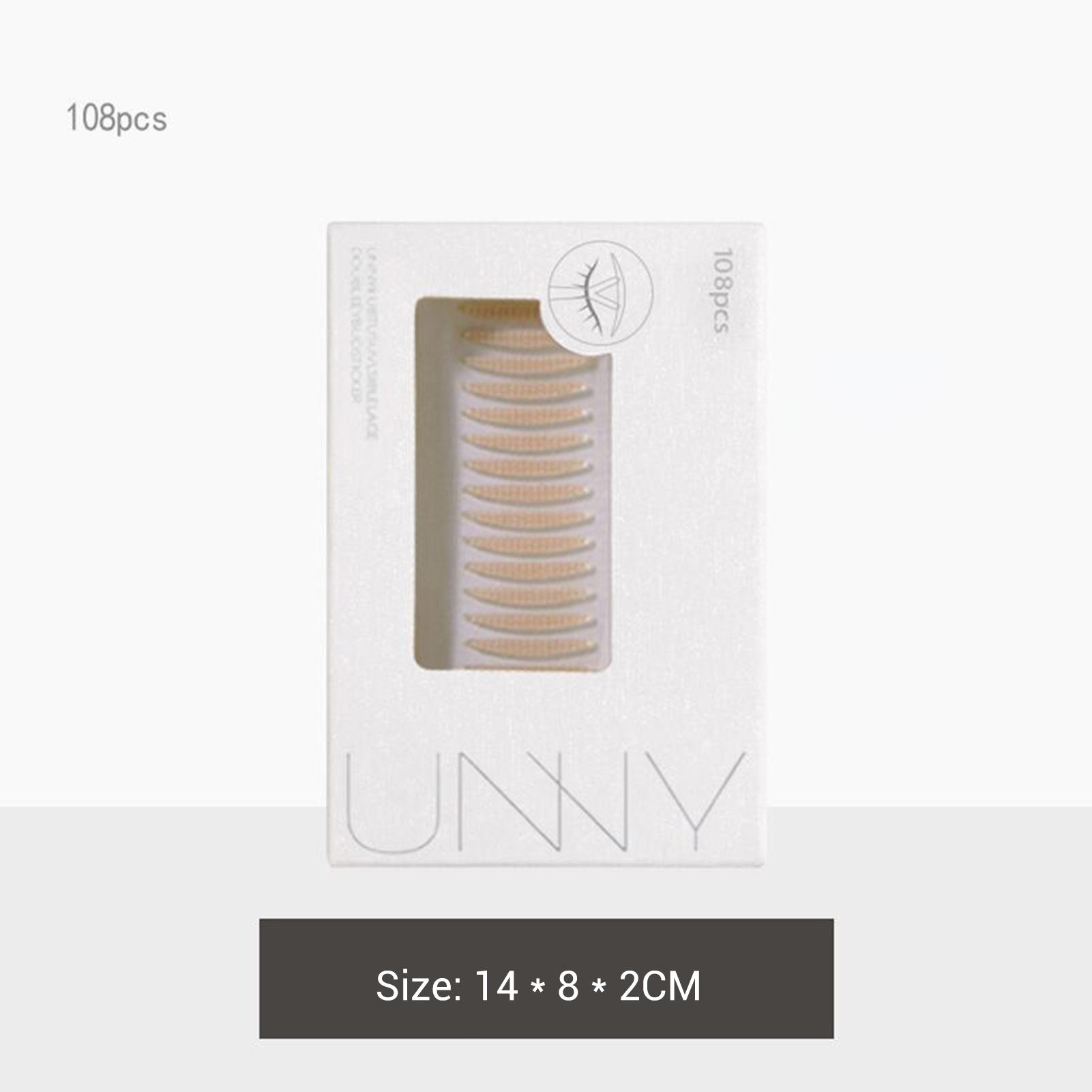 

90/108 шт. Наклейка-лента для двойных век Невидимая складка Паста для век Прозрачная бежевая полоска Самоклеящийся инструмент для естественного макияжа глаз