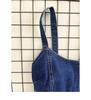 Trendiges Jeans-Crop-Top mit Kreuzträgern - Sexy Sommer-Mode für Damen