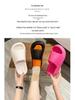 Women's High-Soled Platform Slippers - New Korean Summer Styles, Trendy and Versatile Height-Enhancing Sandals.