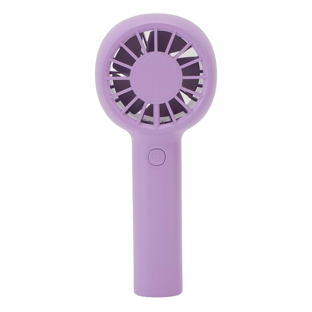 Handheld Fan 5 Speed Adjustable Silent 5.5h Running Portable Fan with Buckle for Outdoor Beach