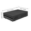 Rectangular Drawer Design Coffee Knock Box Stainless Steel Large Capacity Coffee Powder Storage Box Detachable Rustproof